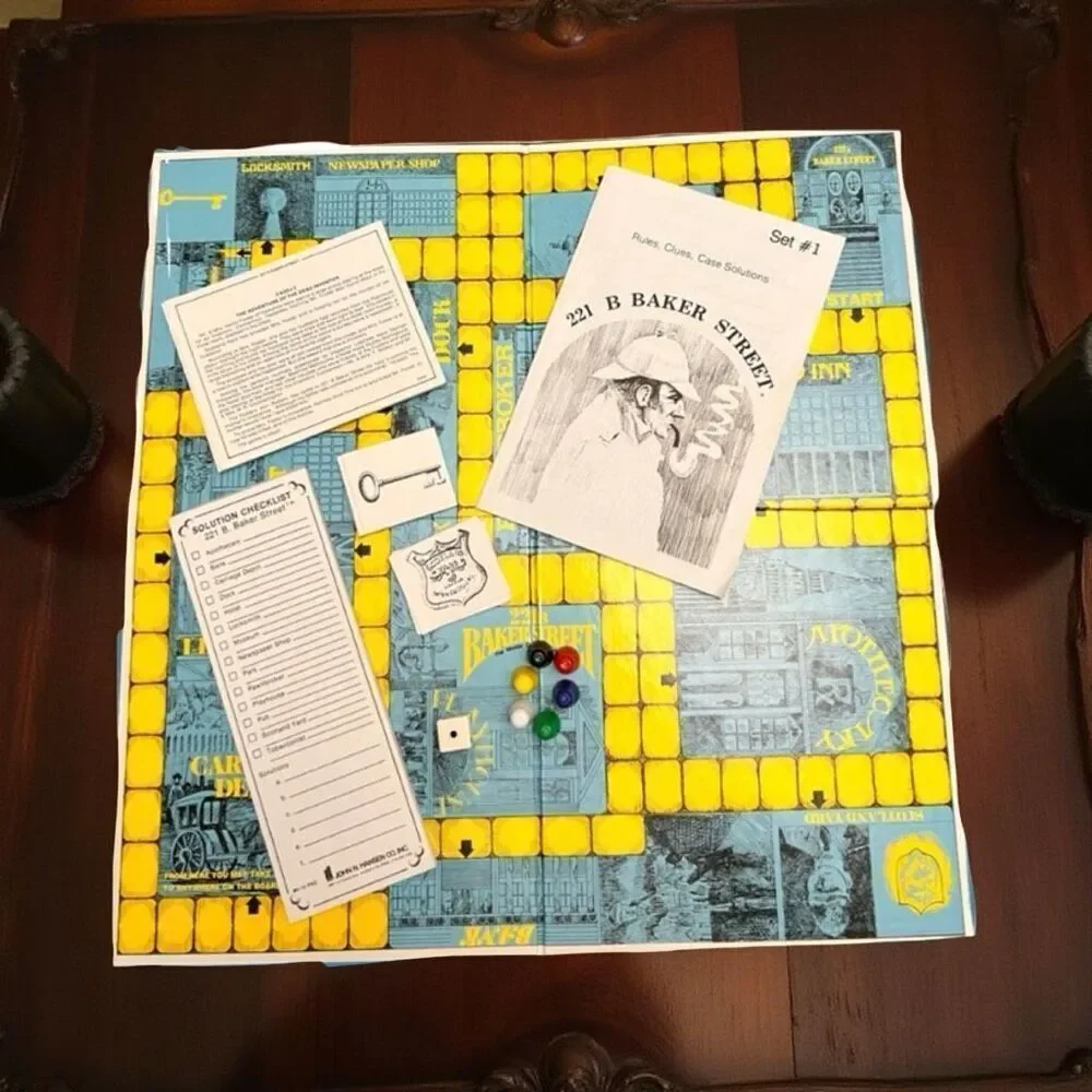 221B Baker Street The Master Detective Game Complete